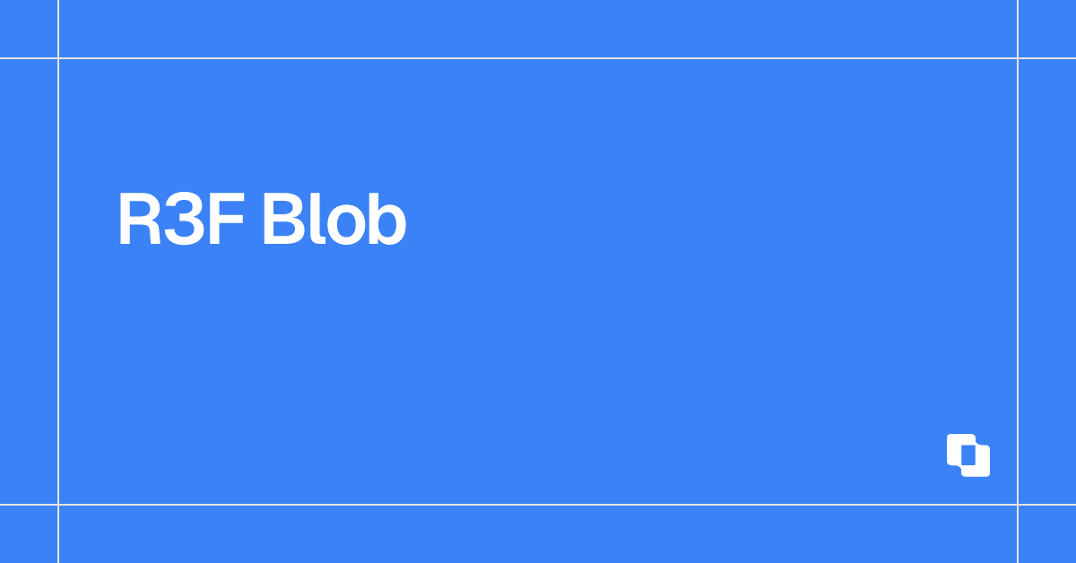 R3F Blob | UI Layouts